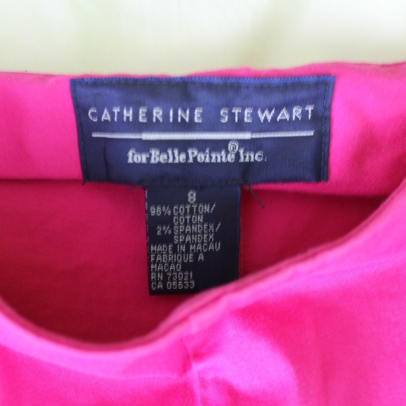 Hot Pink Frog Embroidered Capri Pants Sz 8 Critter - Picture 5 of 7